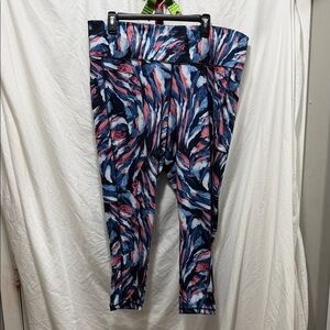 Ideology Multicolor Abstract Leggings